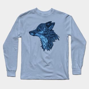 Blue Fox Long Sleeve T-Shirt